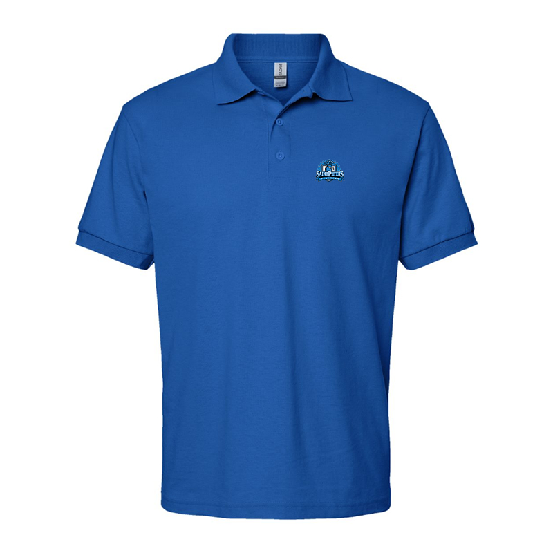 Men's Saint Peters Peacocks Logo Dry Blend Polo