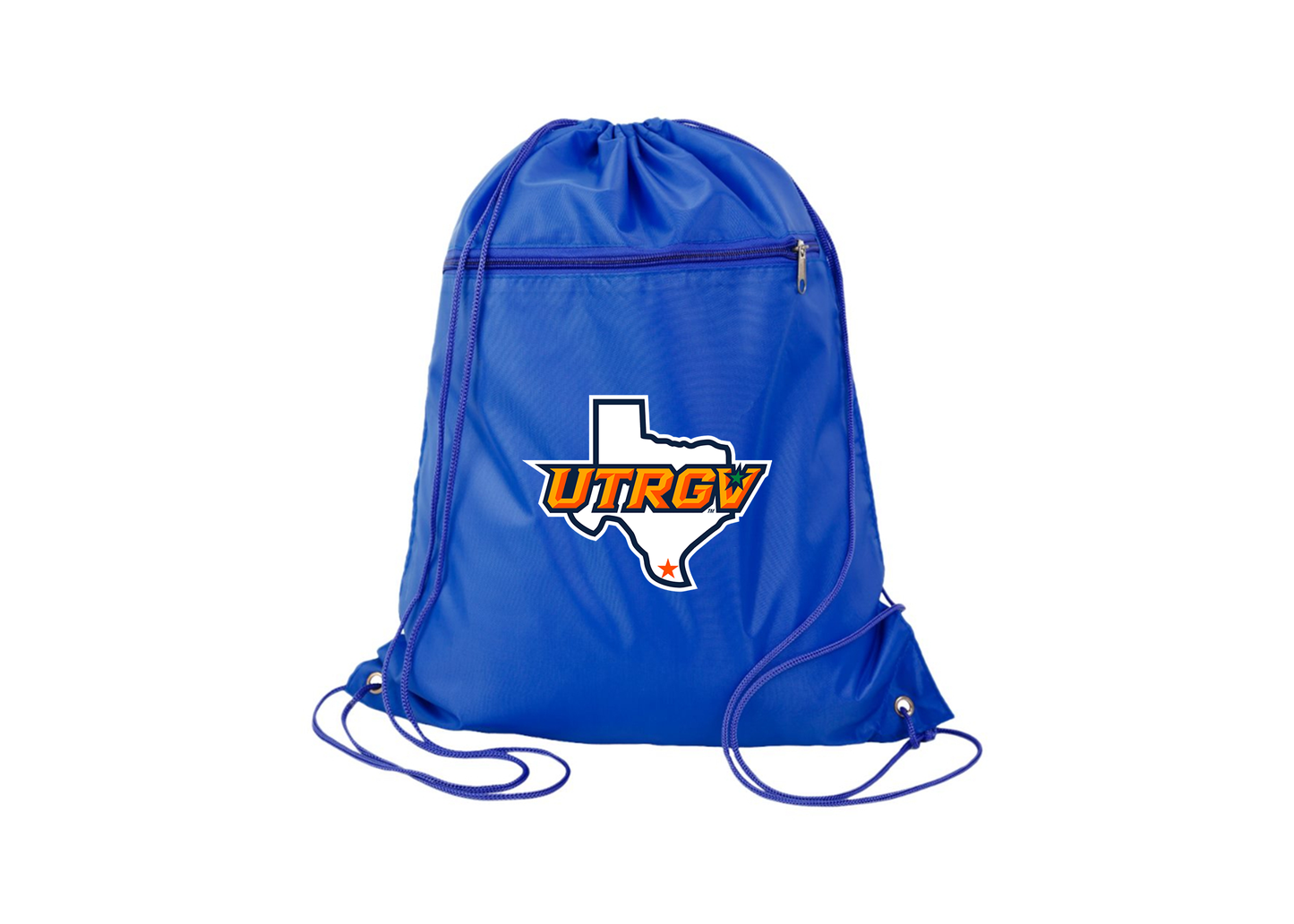 UTRGV Vaqueros Q-Tees - Polyester Cinchpack