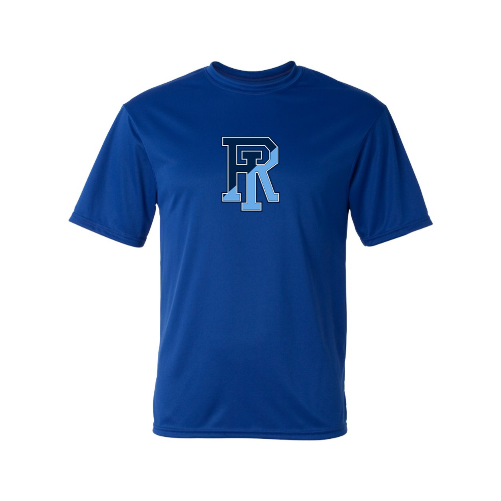 Men's Rhode Island Rams Logo Polyester T-Shirt
