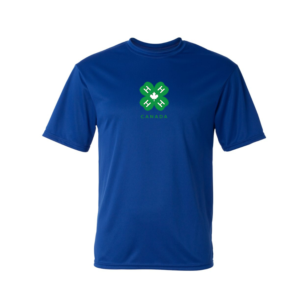 Men's 4H Canada Logo Polyester T-Shirt