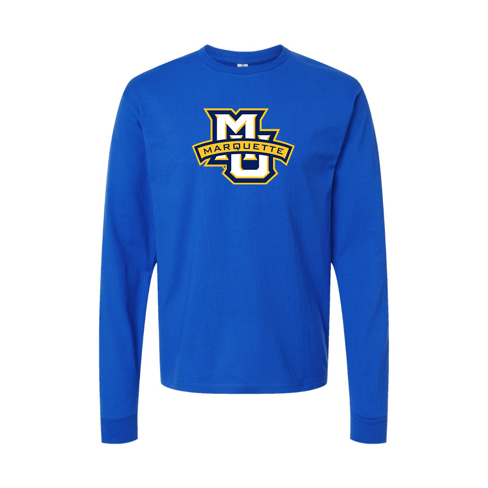 Men's Marquette Golden Eagles Logo Long Sleeve T-Shirt