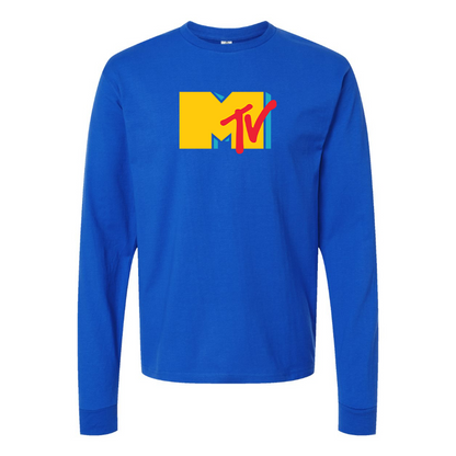 Men's MTV Logo Long Sleeve T-Shirt
