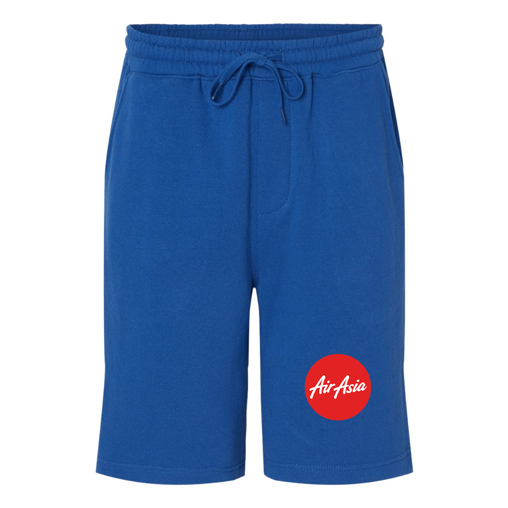 Men's Air Asia Logo Independent Trading Co Midweight Fleece Shorts
