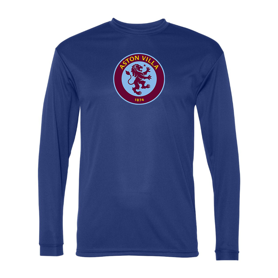 Men's Aston Villa - C2 Sport - Performance Long Sleeve T-Shirt - 5104