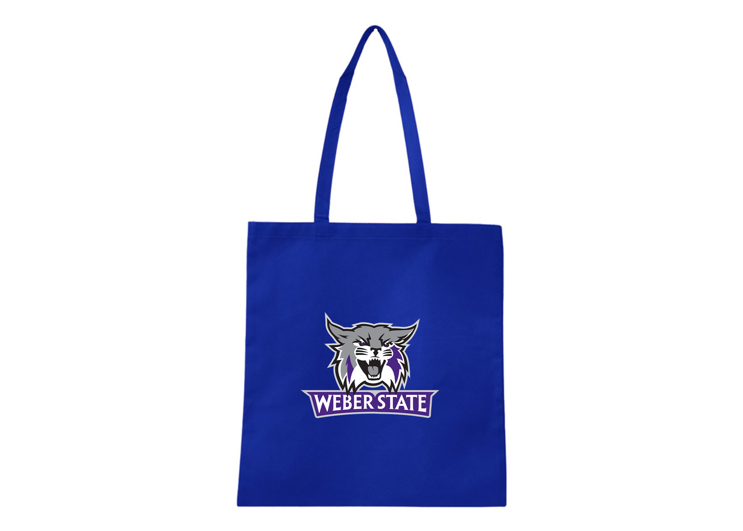 Weber State Wildcats Q-Tees Non-Woven  Tote