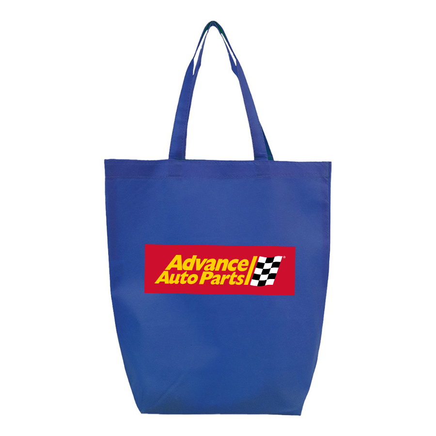 Advance Auto Parts Logo Q-Tees Non-Woven Gusset Bottom Tote