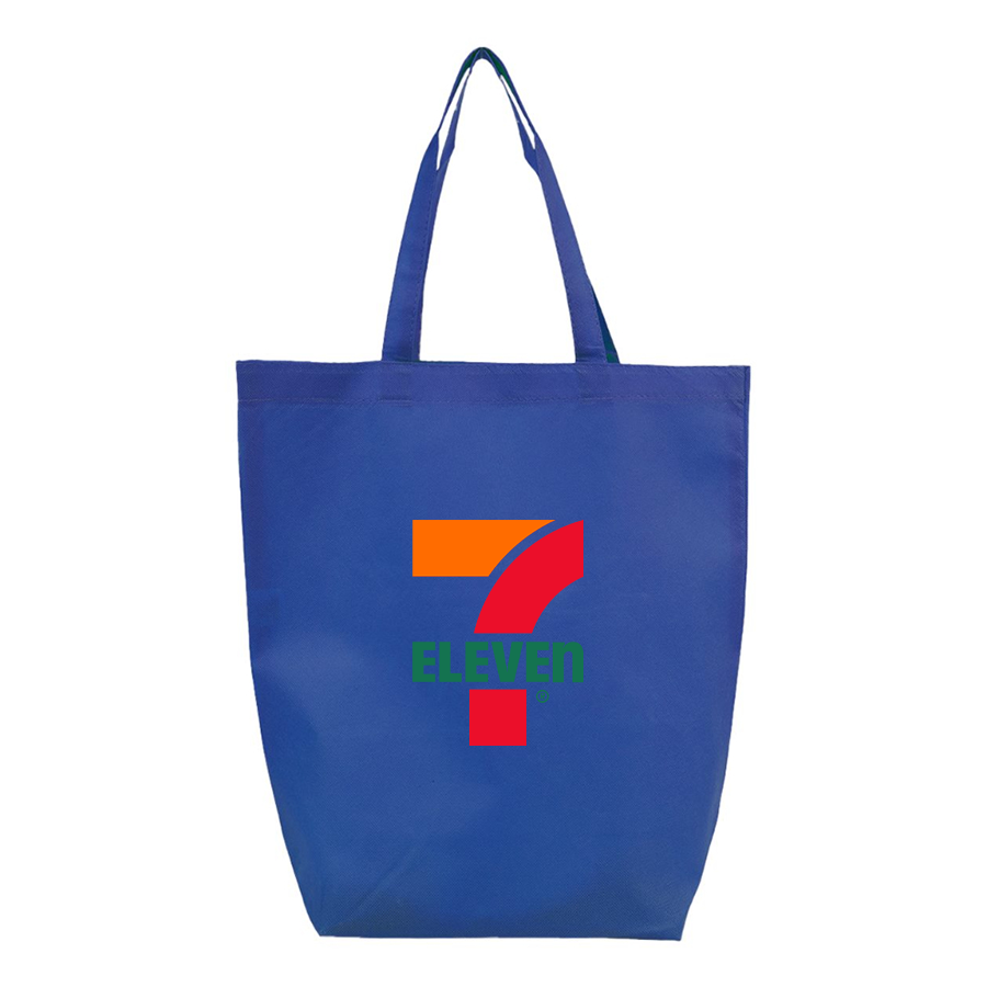 7 Eleven Logo Q-Tees Non-Woven Gusset Bottom Tote