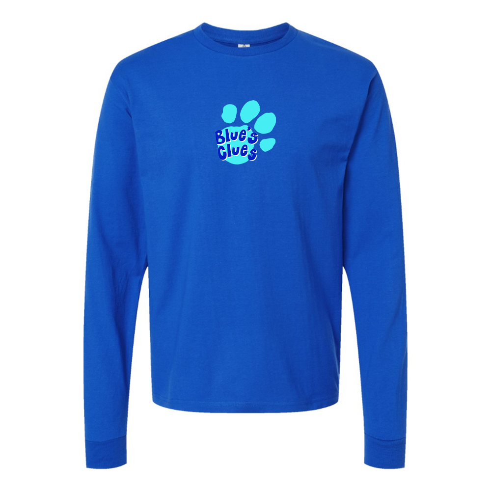 Youth Blues Clues Logo Cotton Long Sleeve T-Shirt