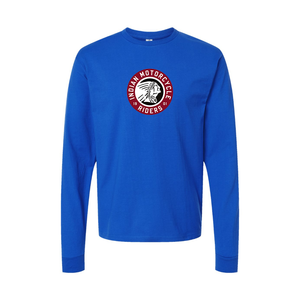 Youth Indian Motorcycle Cotton Long Sleeve T-Shirt