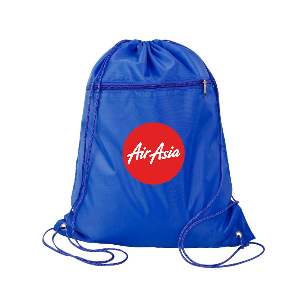 Air Asia Logo Q-Tees - Polyester Cinchpack