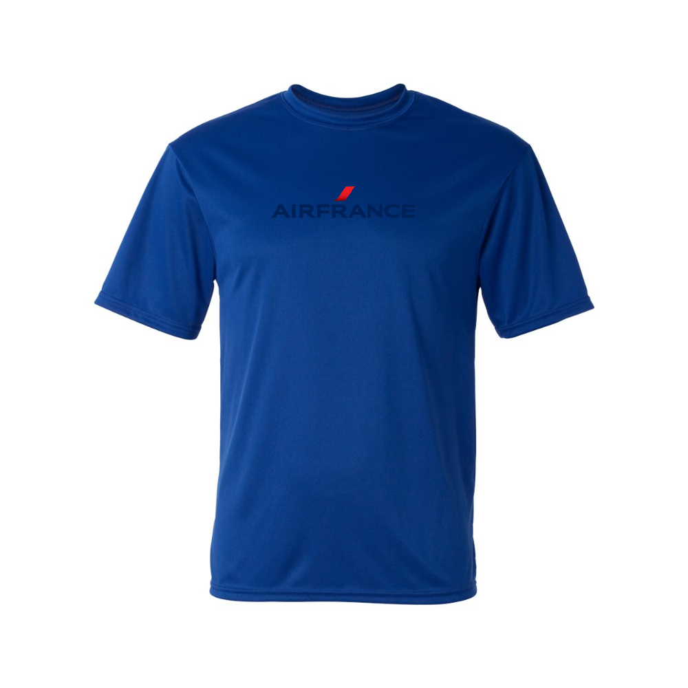 Men's Air France Logo Polyester T-Shirt