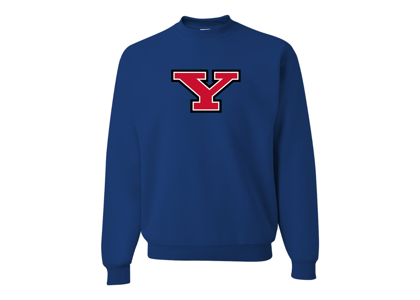 Men's Youngstown State Penguins JERZEES NuBlend Crewneck Sweatshirt