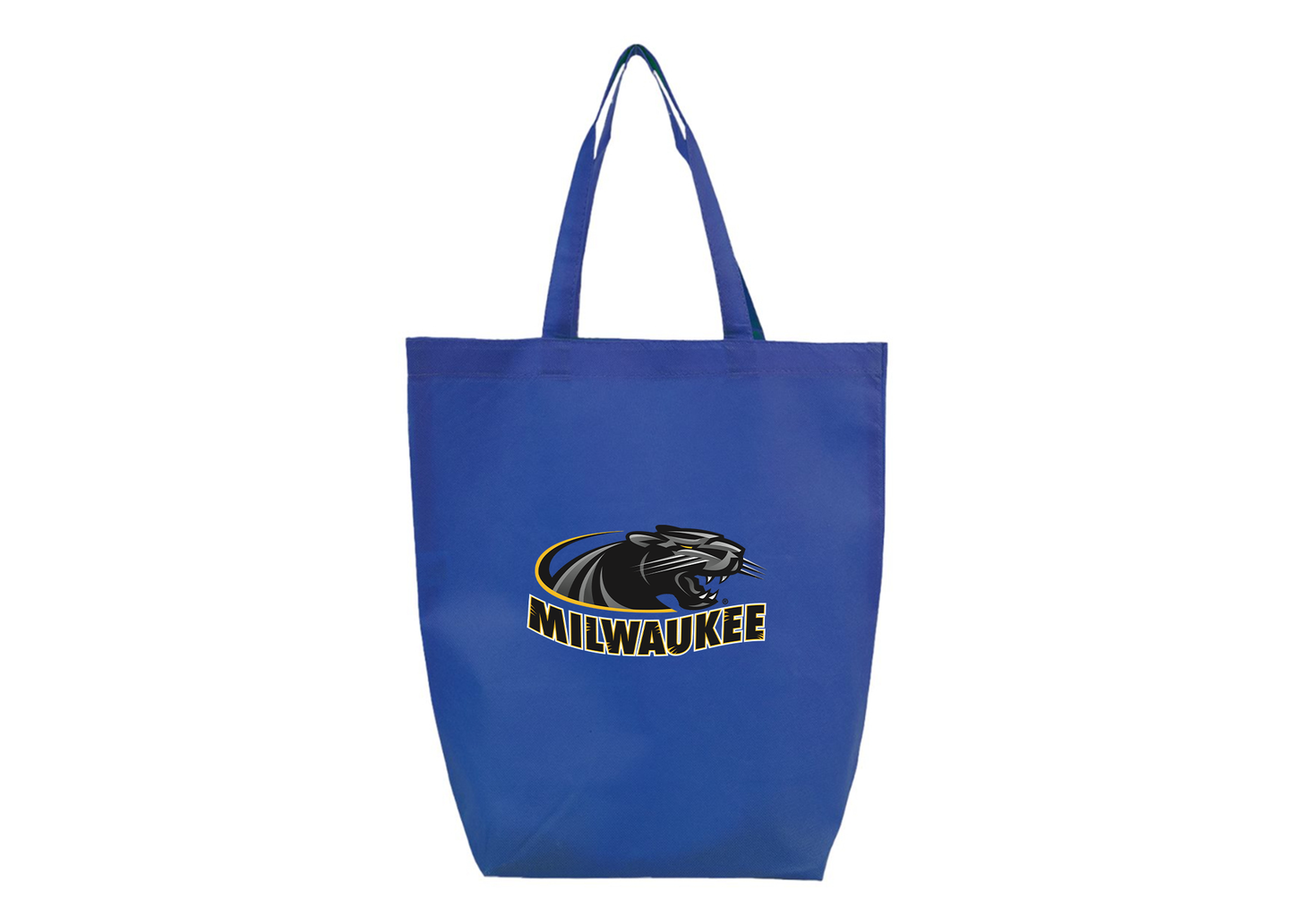 Wisconsin Milwaukee Panthers Q-Tees Non-Woven Gusset Bottom Tote