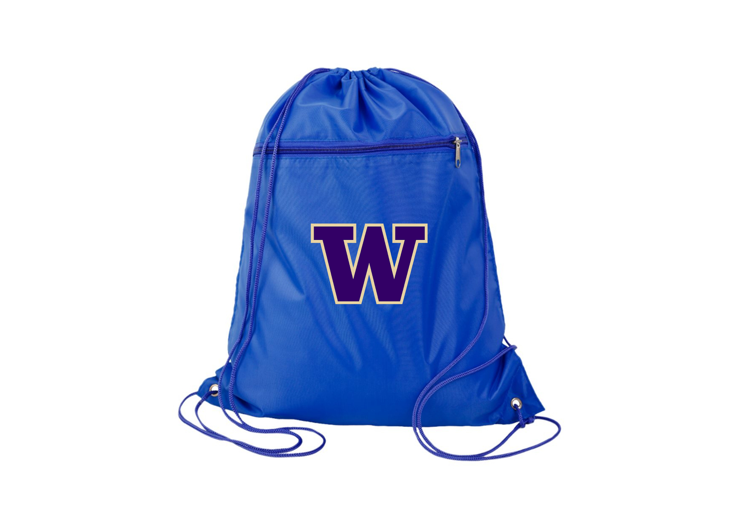 Washington Huskies Q-Tees - Polyester Cinchpack