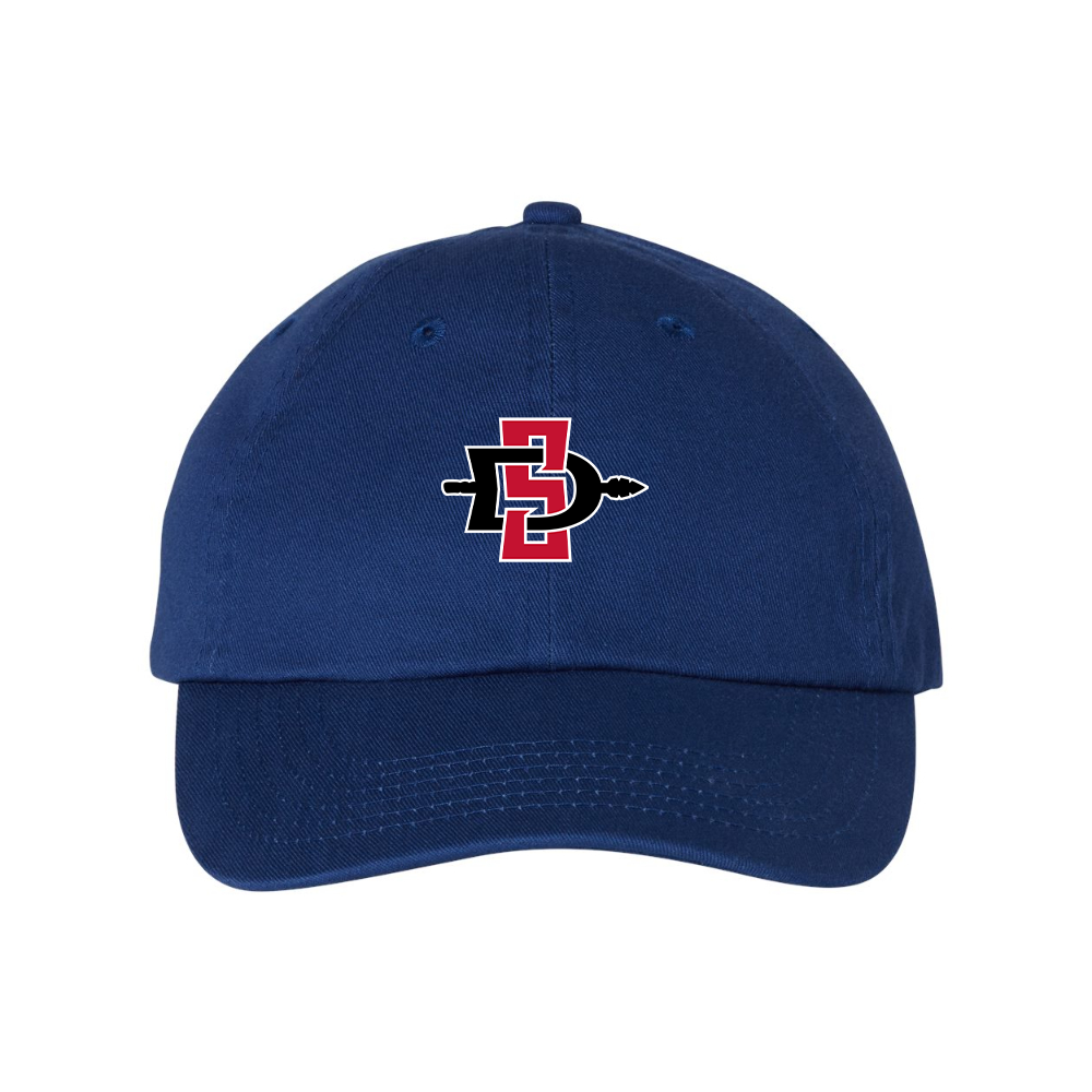 San Diego State Aztecs Logo  Valucap Adult Bio-Washed Classic Dad Hat