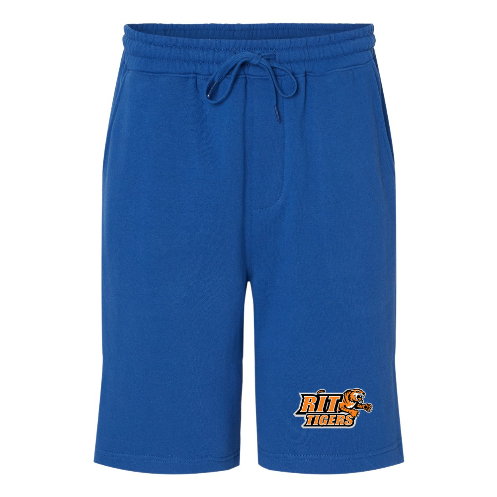 Men's RIT Tigers Logo Independent Trading Co Midweight Fleece Shorts