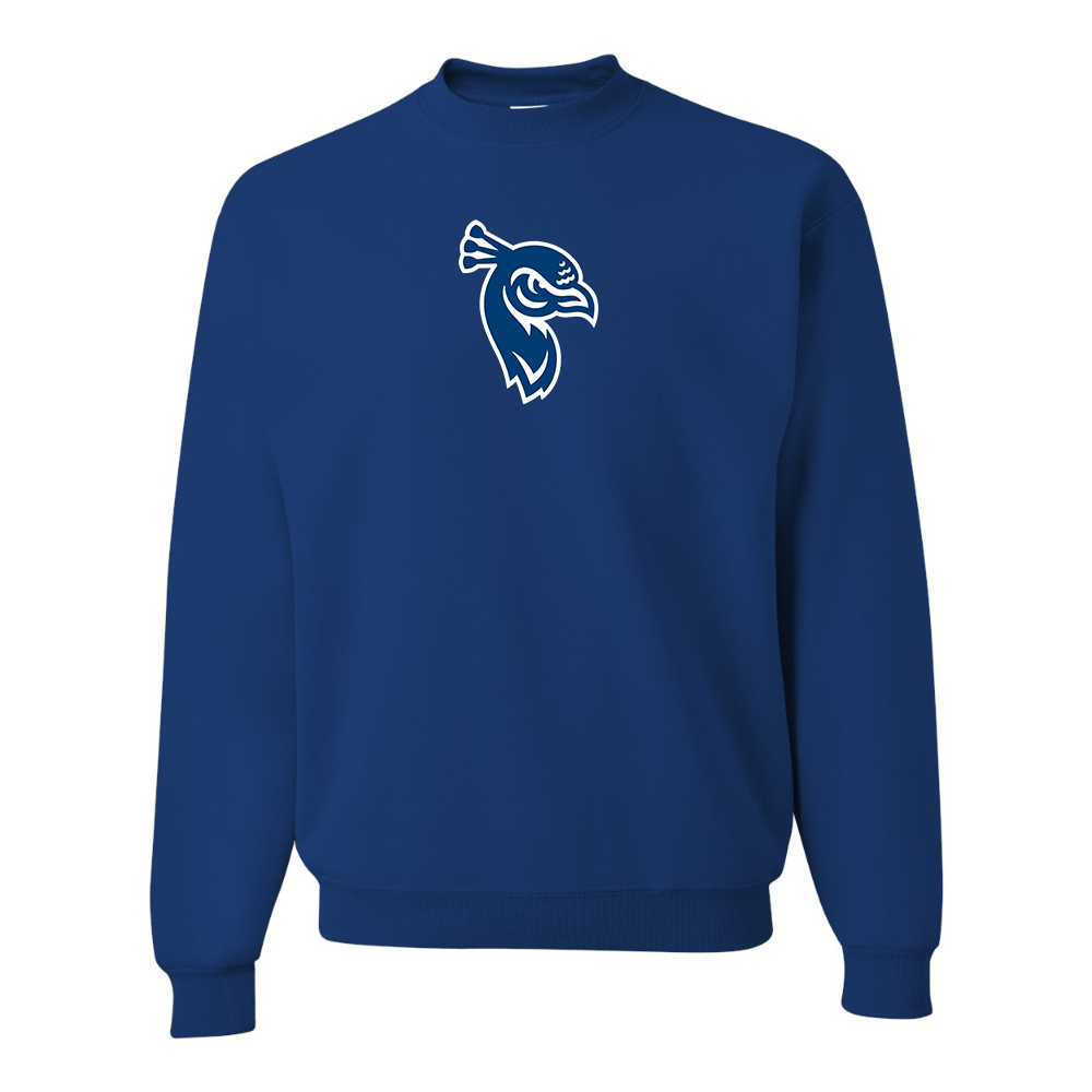 Men's Saint Peters Peacocks Logo JERZEES NuBlend Crewneck Sweatshirt