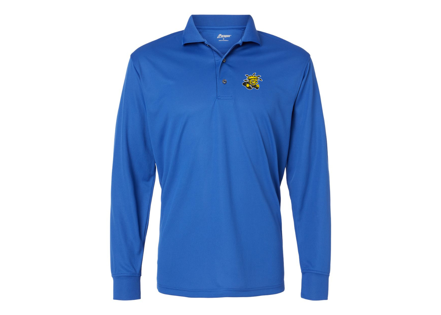 Men's Wichita State Shockers Paragon Prescott Long Sleeve Polo