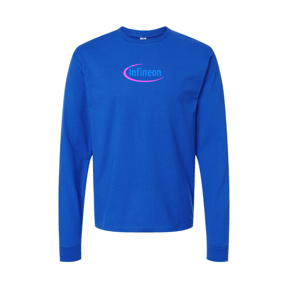 Youth Infineon Logo Cotton Long Sleeve T-Shirt