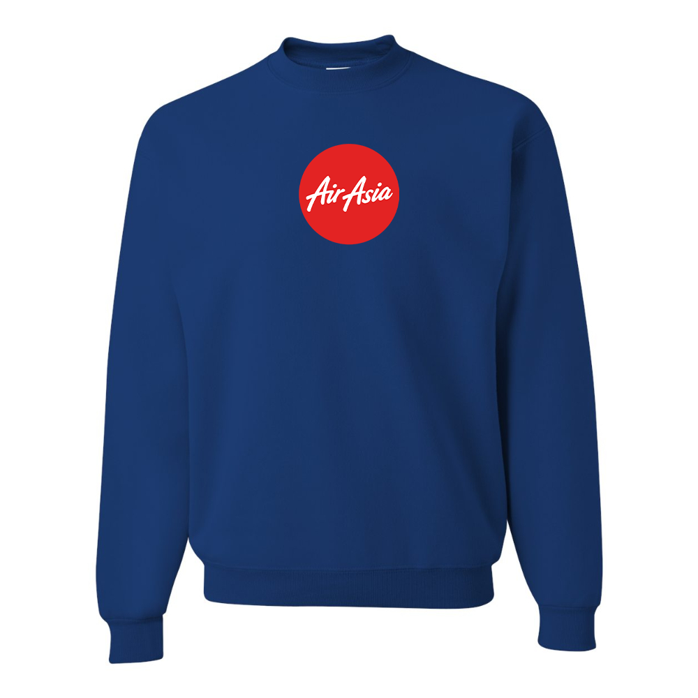 Men's Air Asia Logo  JERZEES NuBlend Crewneck Sweatshirt
