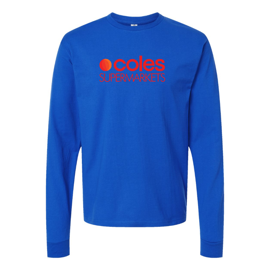 Men's Coles Supermarket Long Sleeve T-Shirt