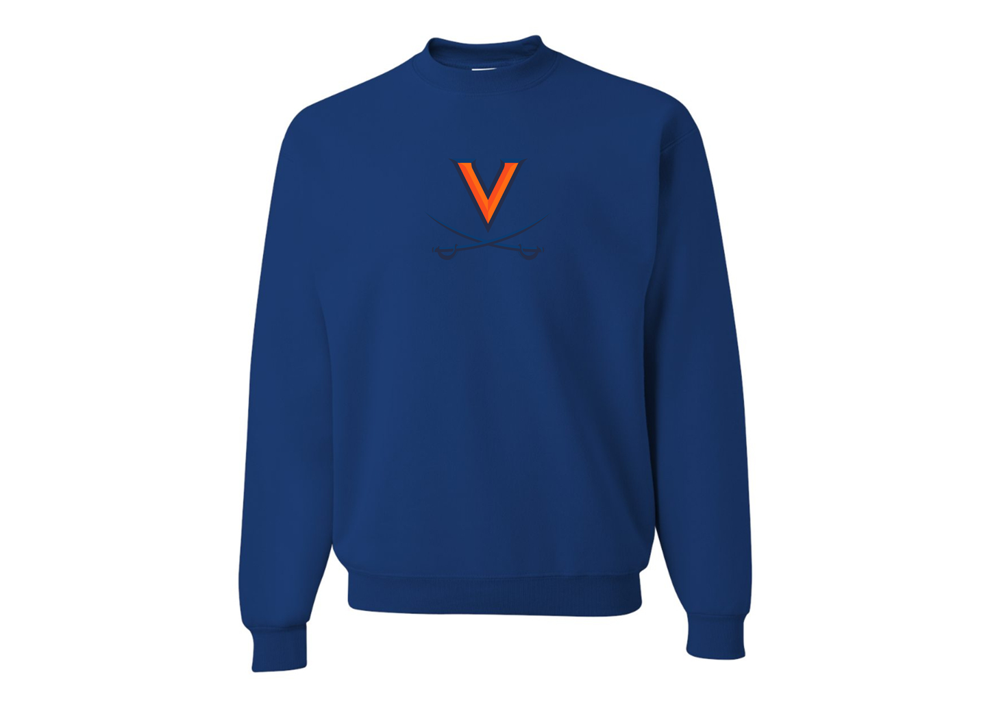 Men's Virginia Cavaliers JERZEES NuBlend Crewneck Sweatshirt