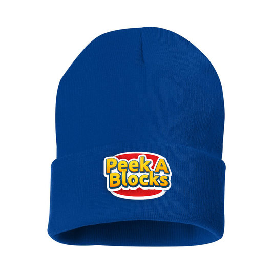 Peek A Blocks Logo Beanie Hat