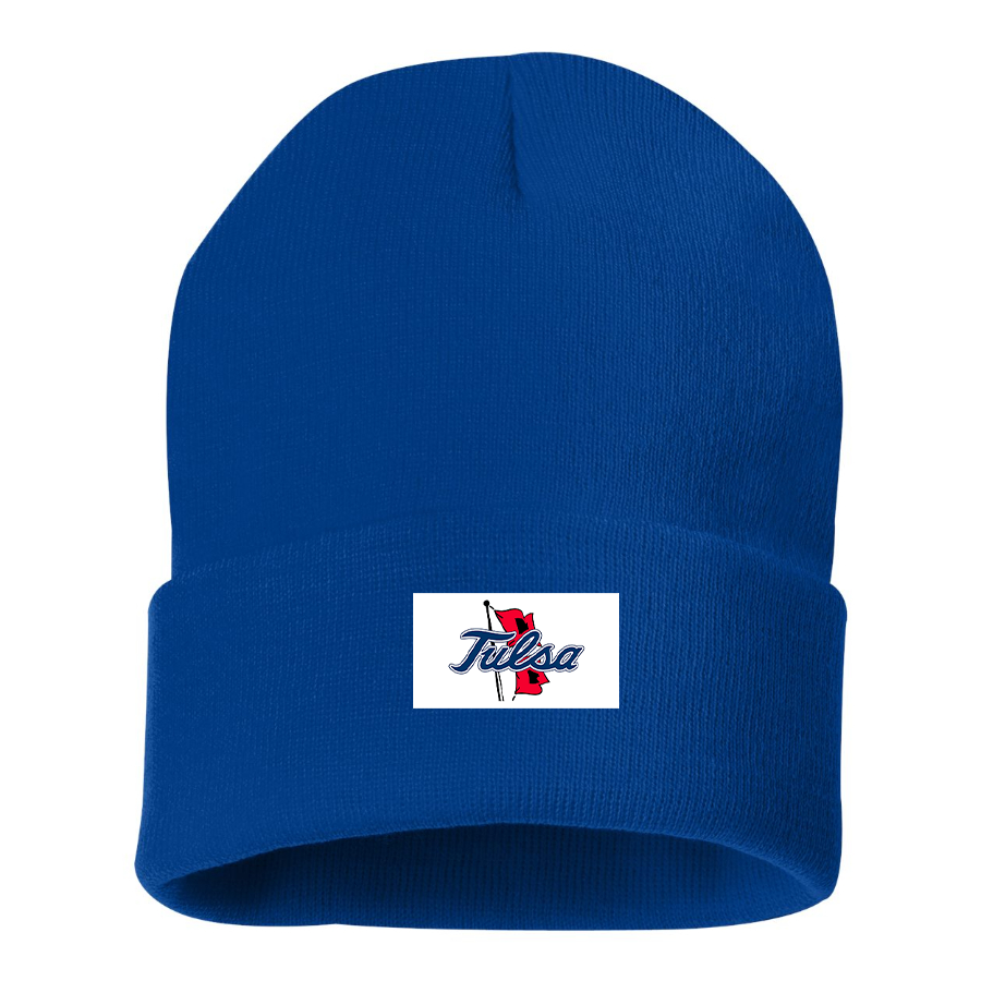 Tulsa Golden Hurricane Logo Beanie Hat