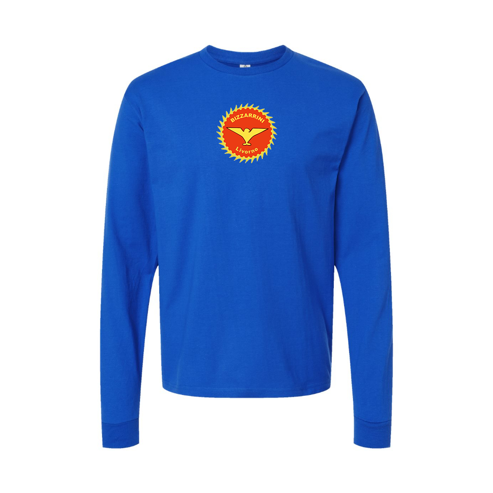 Youth Bizzarrini Logo Cotton Long Sleeve T-Shirt