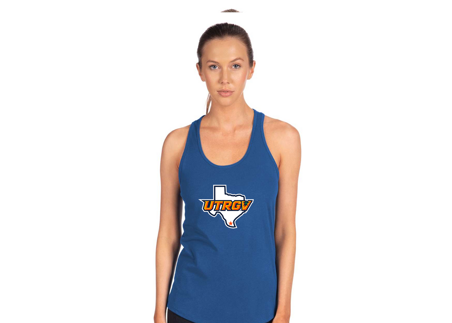 Women's UTRGV Vaqueros Next Level Ideal Racerback Tank