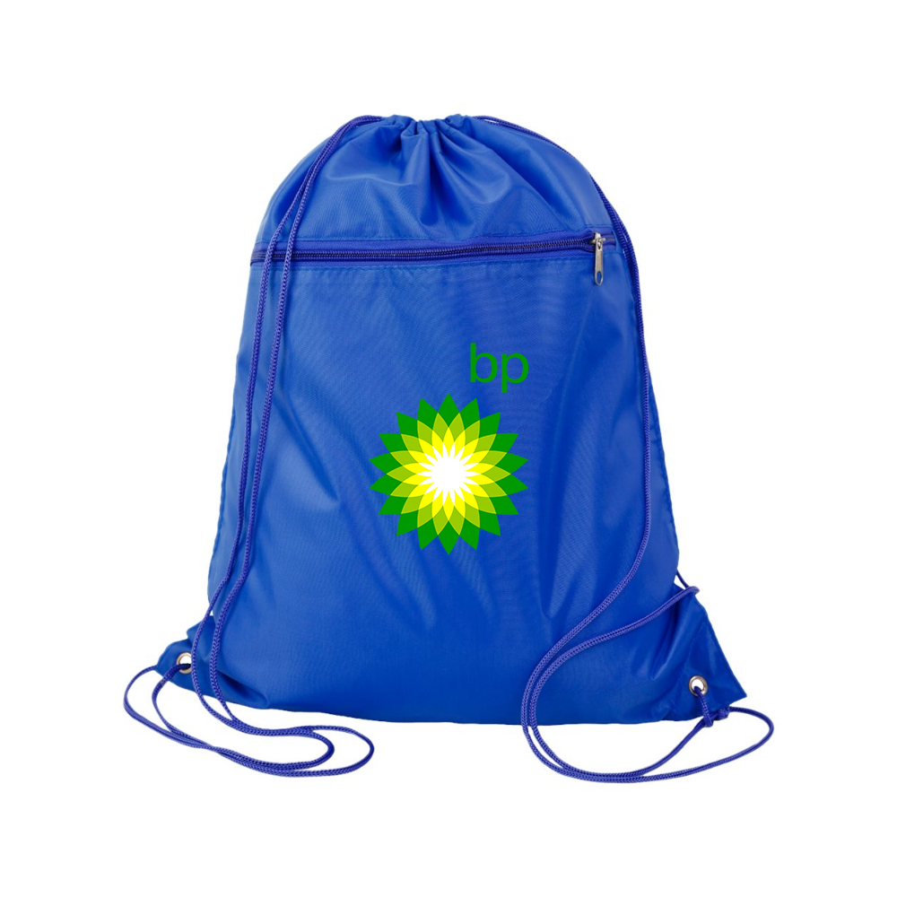 BP Oil Logo Q-Tees - Polyester Cinchpack