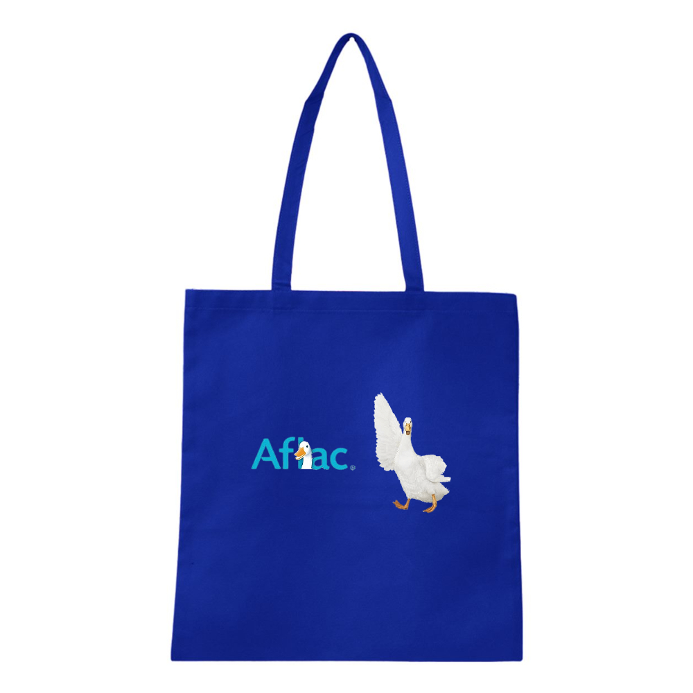 Aflac Logo and Duck Q-Tees Non-Woven  Tote