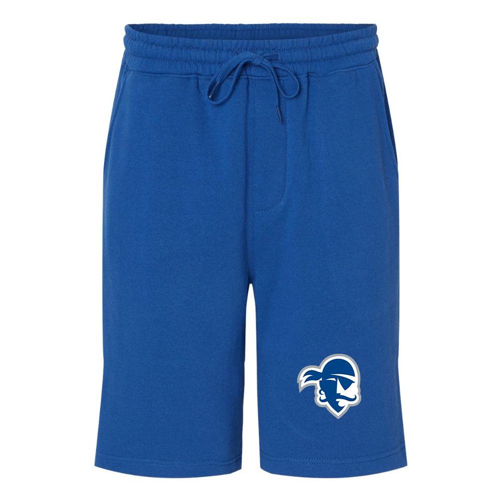 Men's Seton Hall Pirates Logo Independent Trading Co Midweight Fleece Shorts
