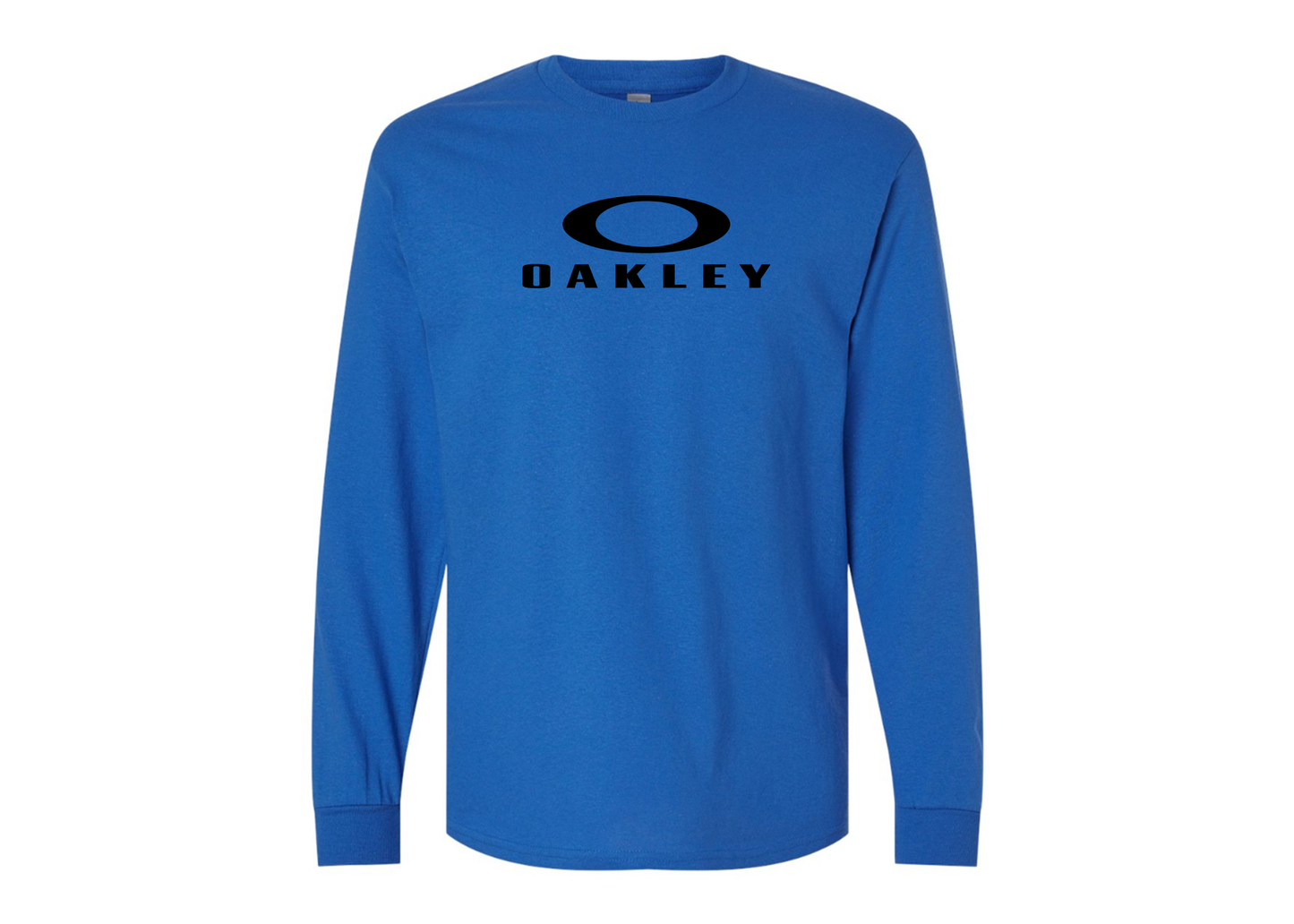Men's Oakley Logo Gildan Heavy Cotton Long Sleeve T-Shirt