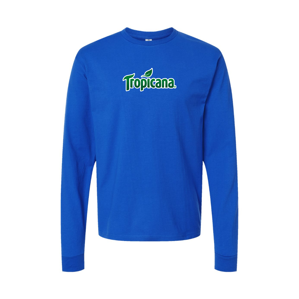 Youth Tropicana Logo Cotton Long Sleeve T-Shirt