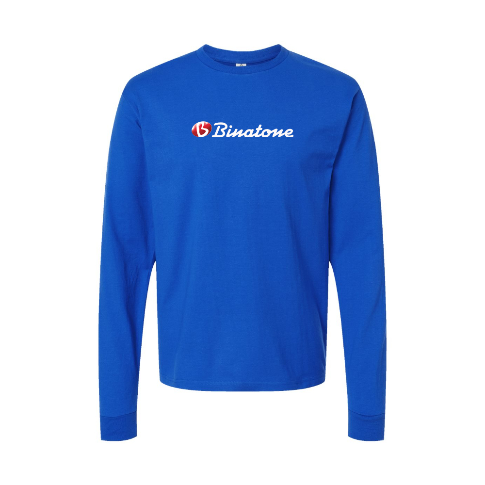 Men's Binatone Logo Long Sleeve T-Shirt