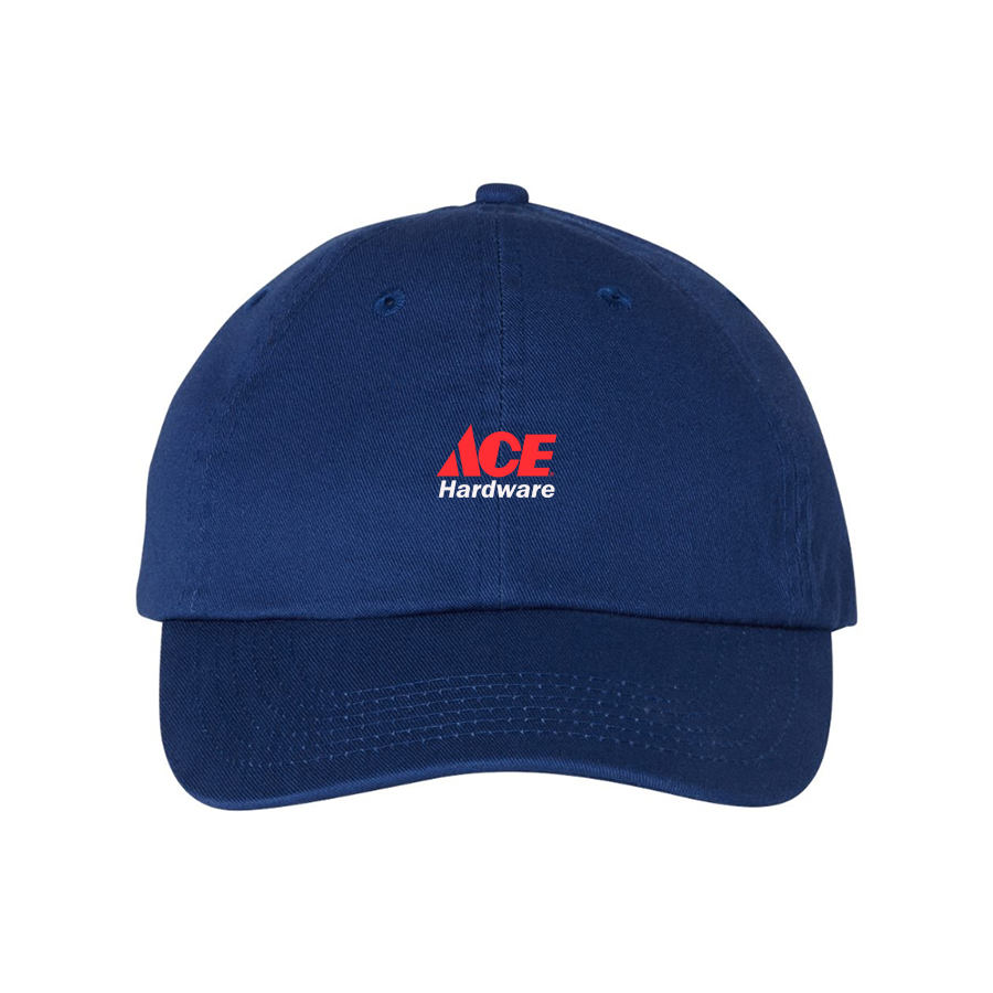 ACE Hardware Logo Valucap Adult Bio-Washed Classic Dad Hat