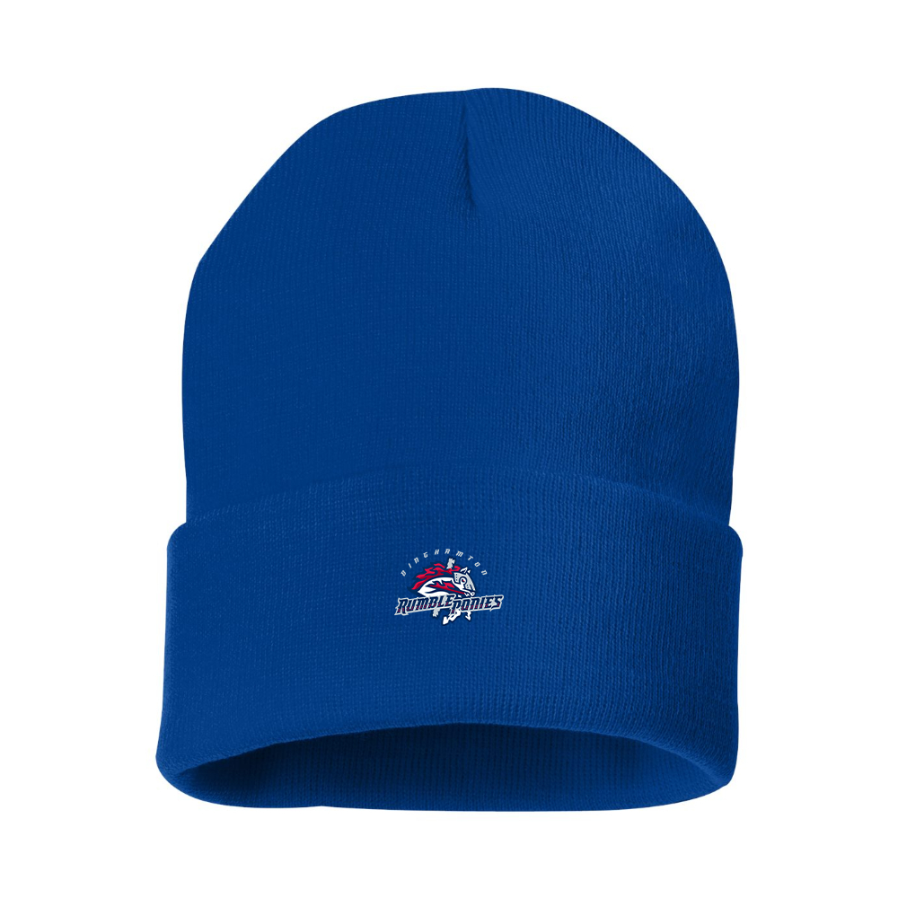 Binghamton Rumble Ponies Logo Beanie Hat