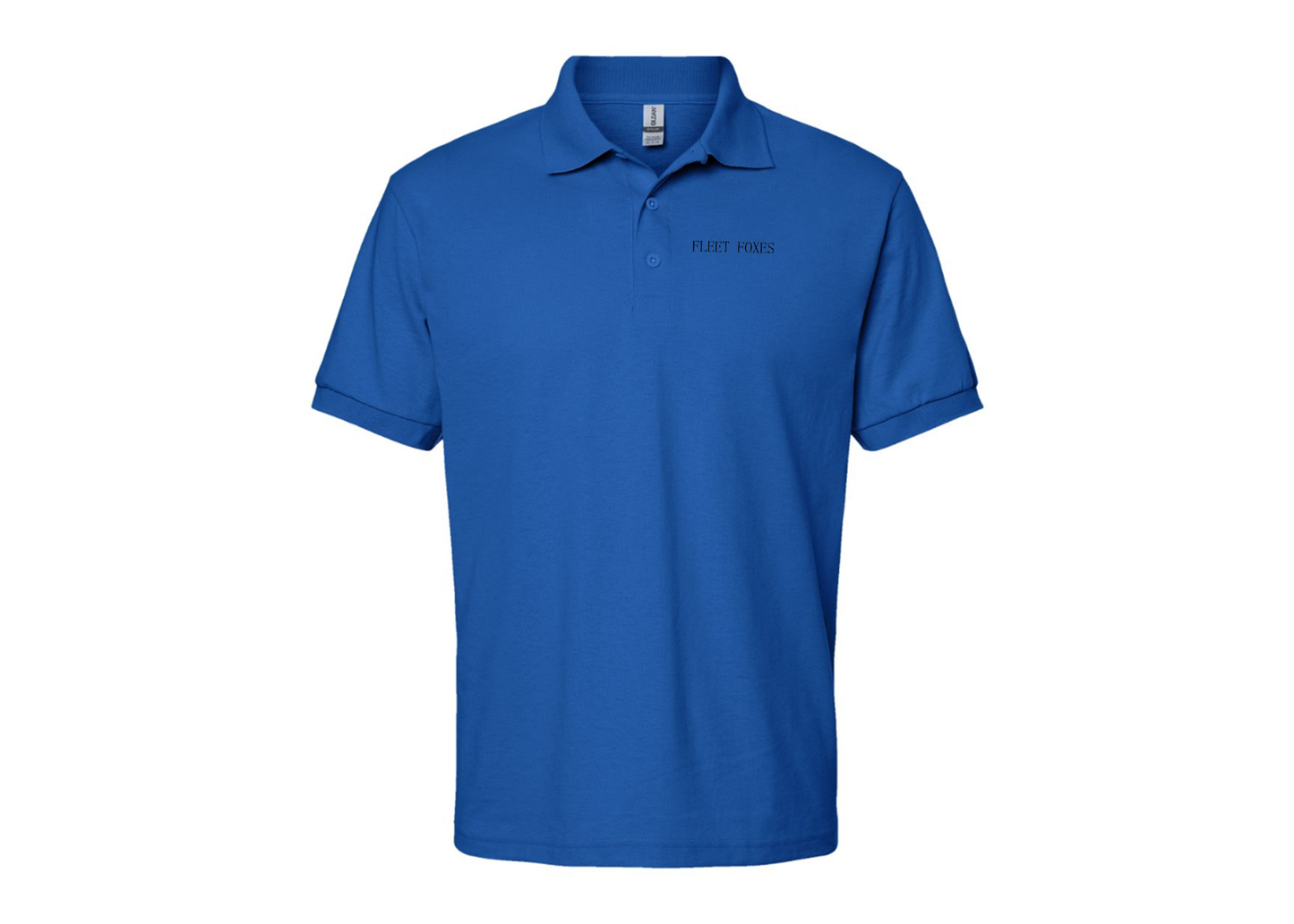 Men's Fleet Foxes Logo Gildan Dry Blend Jersey Polo