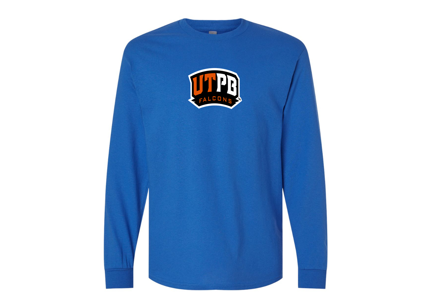 Men's UTPB Falcons Gildan Heavy Cotton Long Sleeve T-Shirt