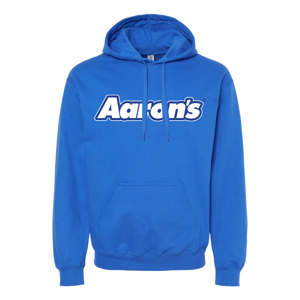 Men's Aaron_s Logo Softstyle Midweight Hooded Sweatshirt
