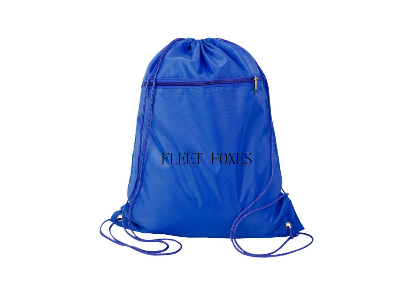 Fleet Foxes Logo Q-Tees - Polyester Cinchpack