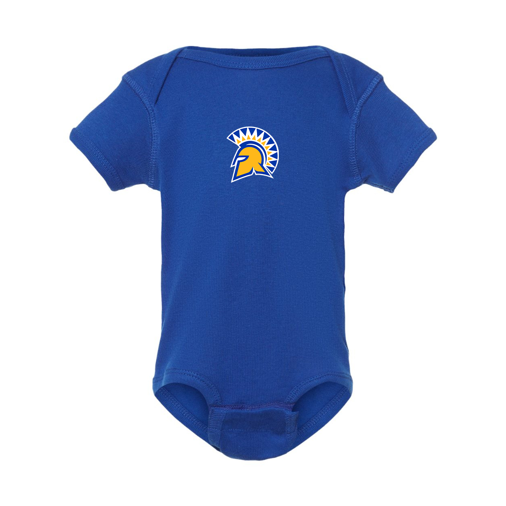 San Jose State Spartans Logo Rabbit Skins Infant Baby Rib Bodysuit