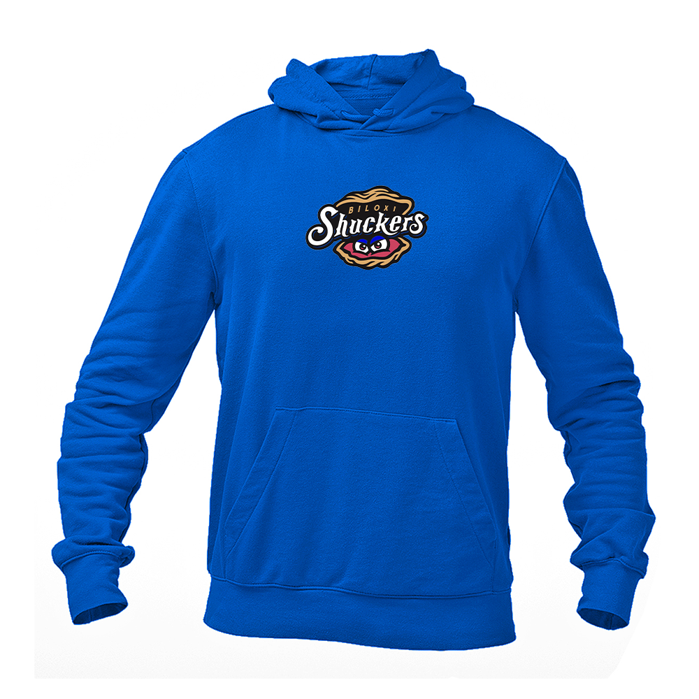 Men's Biloxi Shuckers Logo Pullover Hoodie