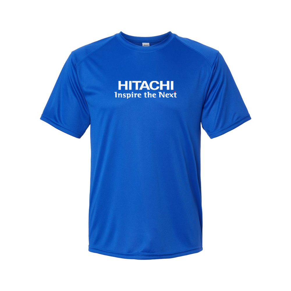 Men's Hitachi Logo Polyester T-Shirt