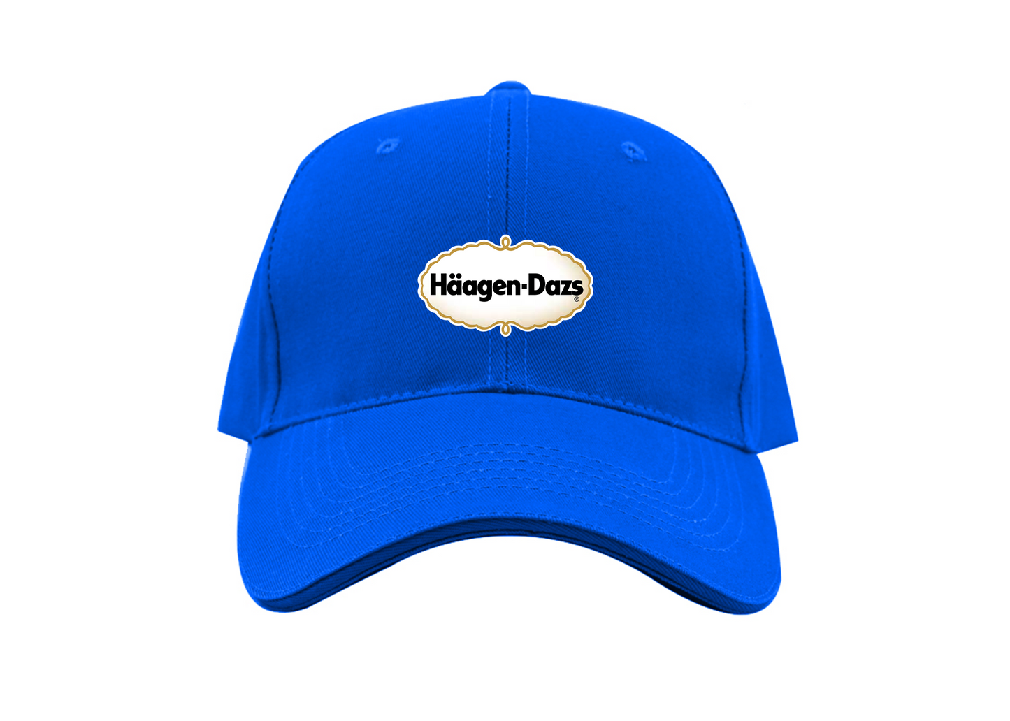 Haagen Dazs Logo Dad Baseball Cap Hat