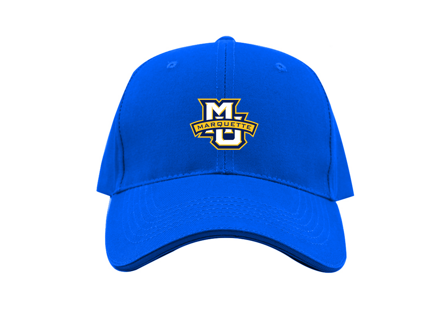 Marquette Golden Eagles Logo Dad Baseball Cap Hat