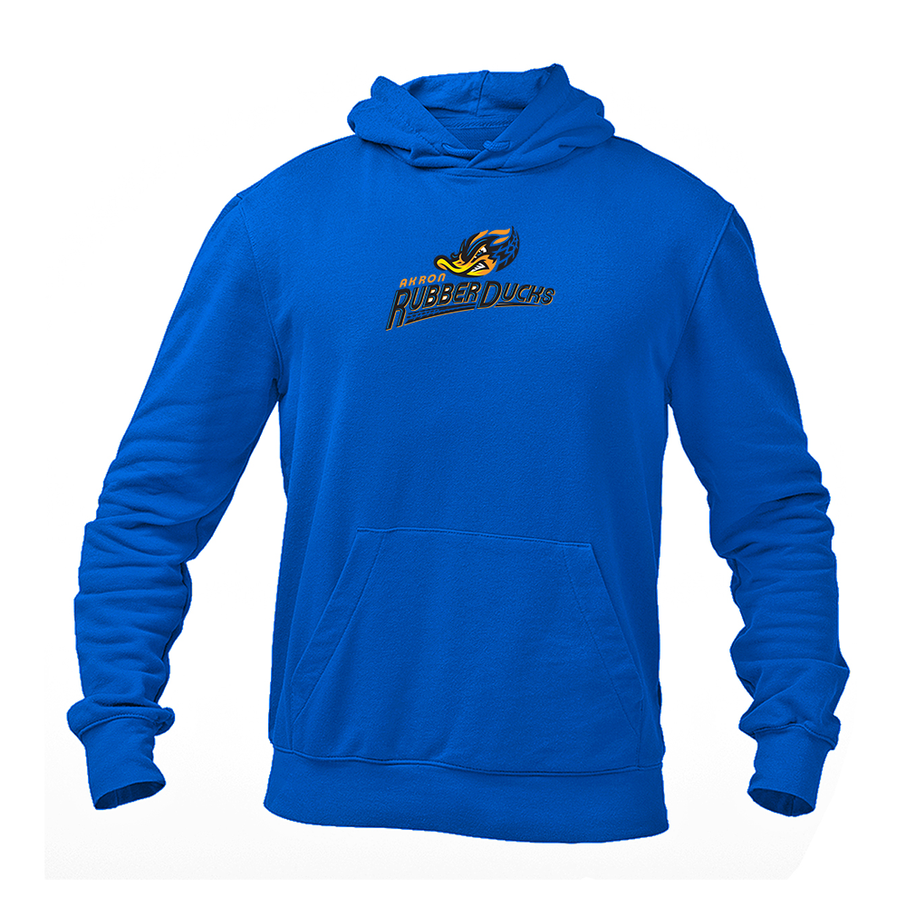 Men's Akron RubberDucks Logo Pullover Hoodie