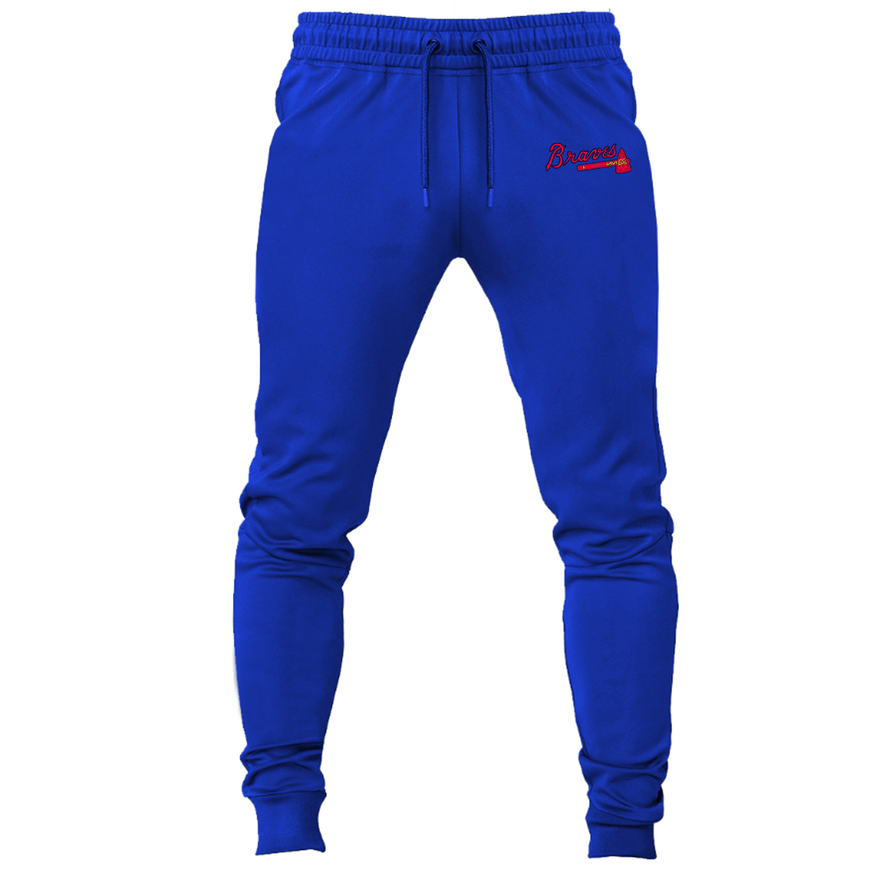 Men's Atlanta Braves Logo Joggers Sweatpants