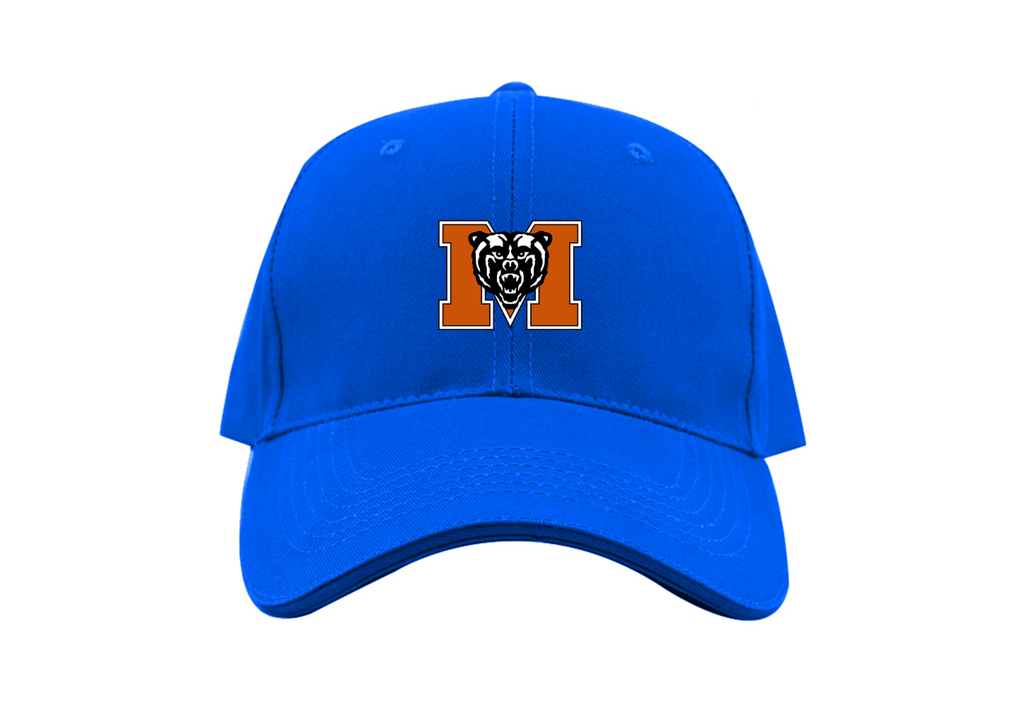 Mercer Bears Logo Dad Baseball Cap Hat